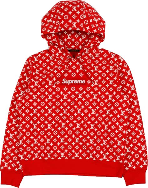 supreme x louis vuitton sweatshirt.